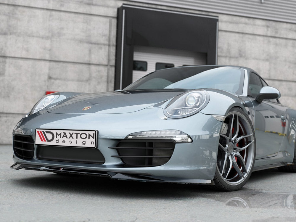 Front Splitter V1 Porsche 911 Carrera 991 2011-2016 Maxton Design