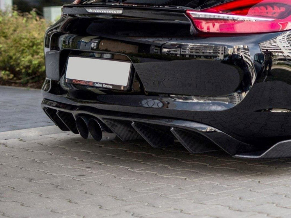 Rear Diffuser Porsche Cayman Mk2 981C 2013- Maxton Design