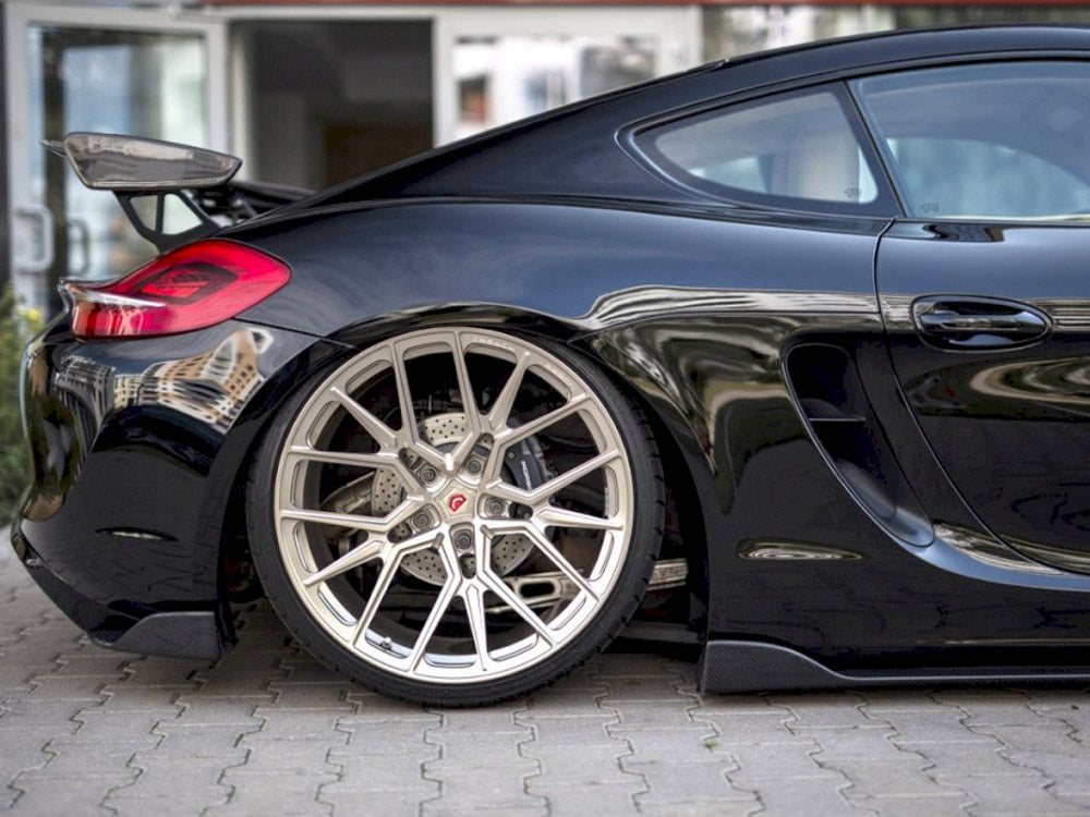 Side Skirts Diffusers Porsche Cayman MK2 981C 2013- Maxton Design