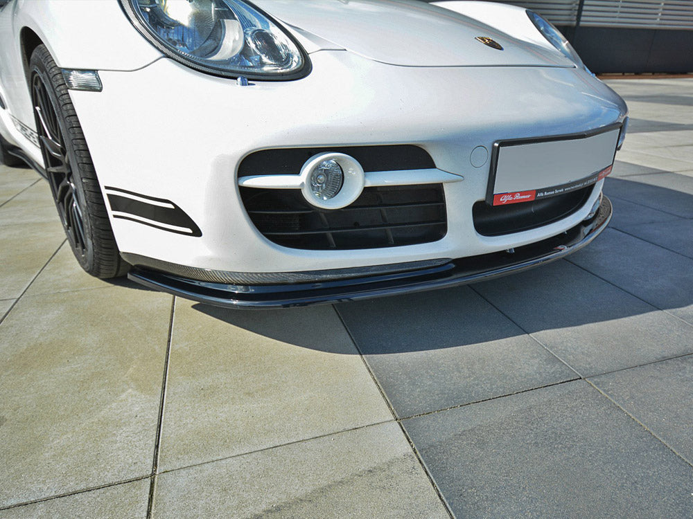 Front Splitter V.2 Porsche Cayman S 987C 2006-2009 Maxton Design