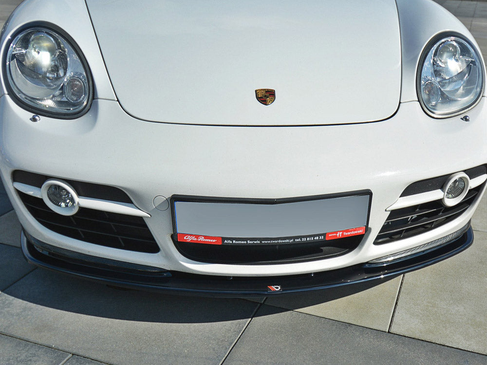 Front Splitter V.2 Porsche Cayman S 987C 2006-2009 Maxton Design