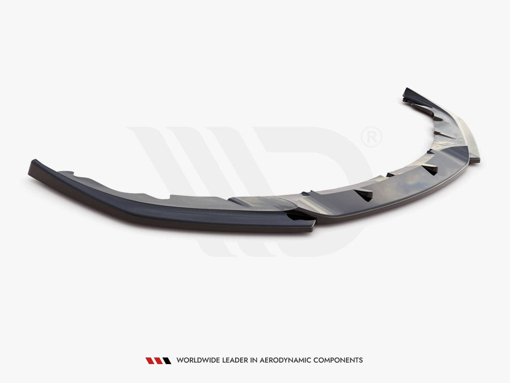 Front Splitter V2 Porsche Panamera Turbo 970 Facelift 2013-2016 Maxton Design