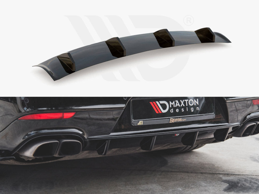 Rear Valance Porsche Panamera Turbo 970 Facelift 2013-2016 Maxton Design