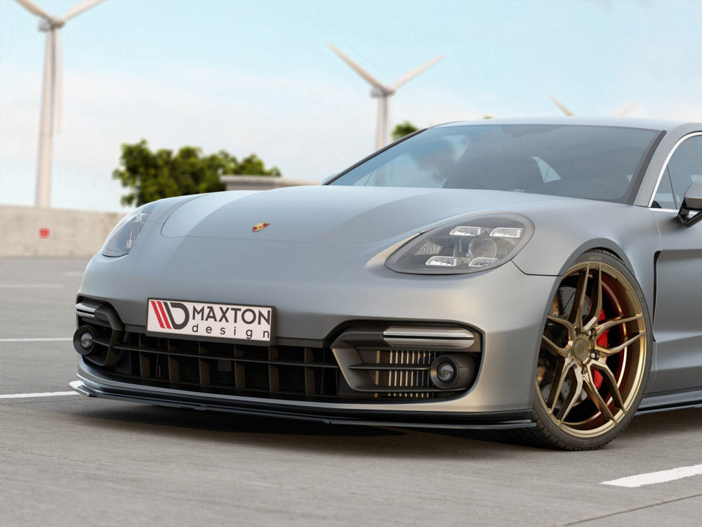 Front Splitter Porsche Panamera GTS 971 2019- Maxton Design