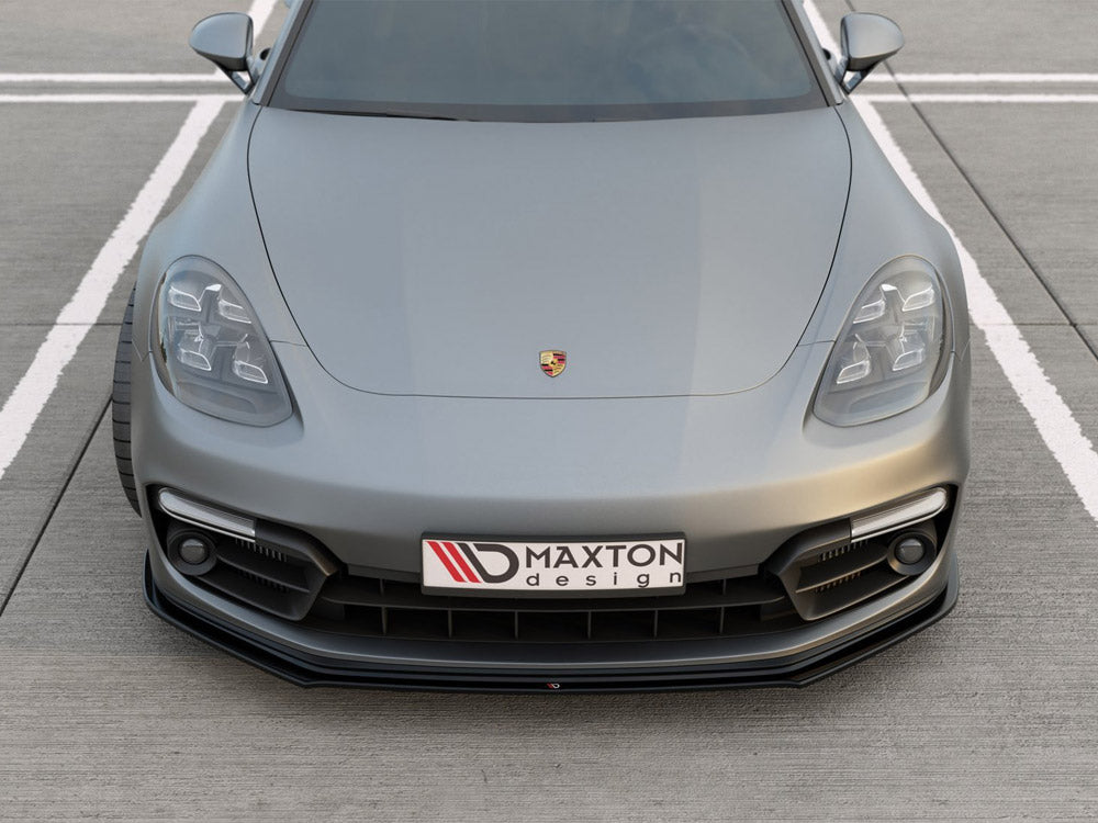 Front Splitter Porsche Panamera GTS 971 2019- Maxton Design