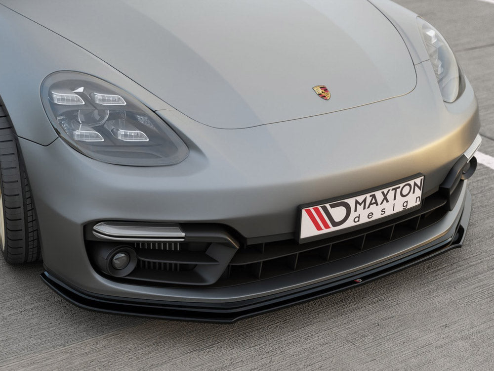 Front Splitter Porsche Panamera GTS 971 2019- Maxton Design