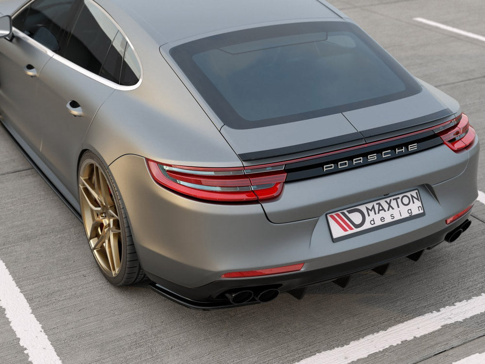 Rear Side Splitters Porsche Panamera GTS 971 2019- Maxton Design