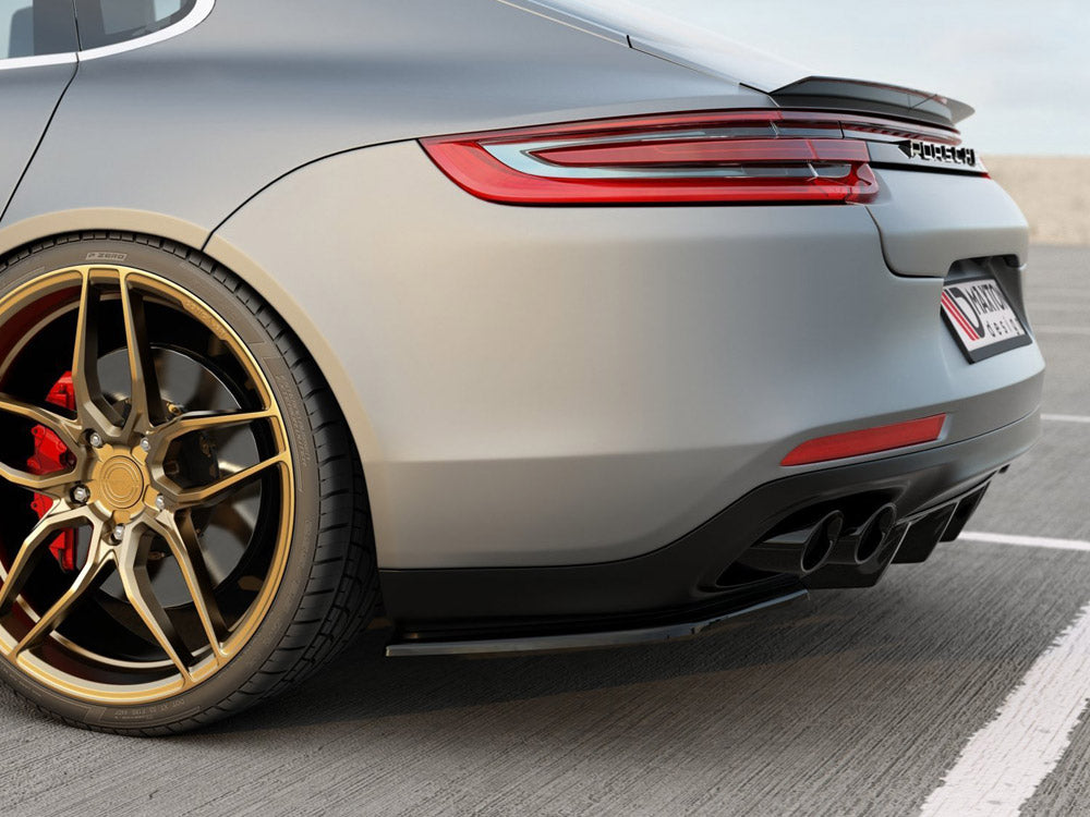 Rear Side Splitters Porsche Panamera GTS 971 2019- Maxton Design