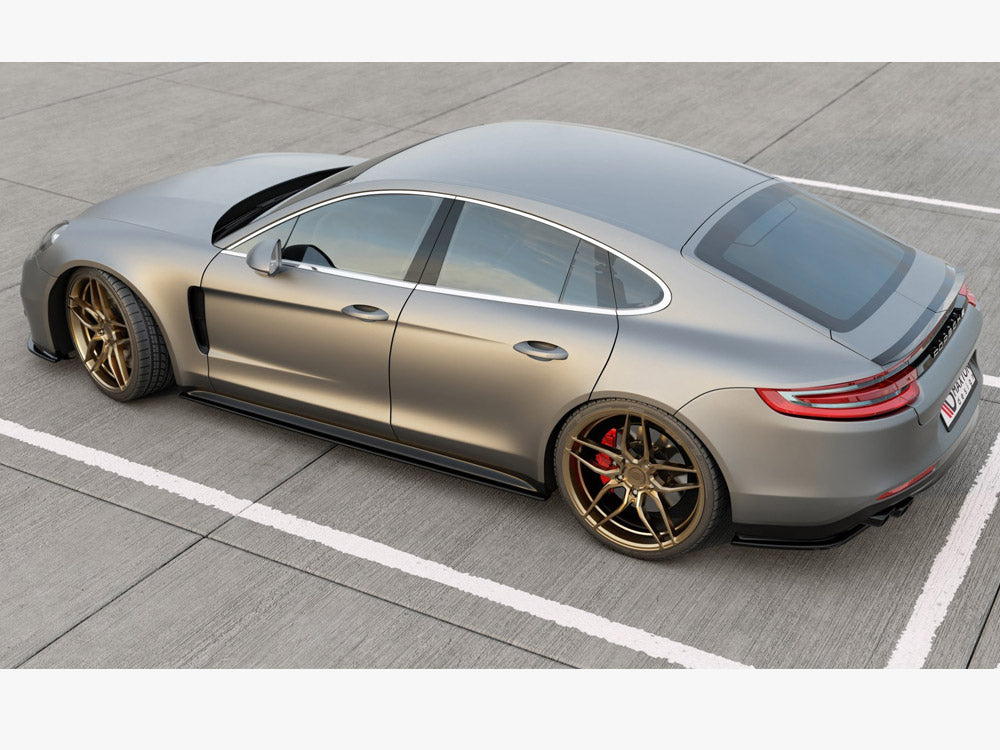 Side Skirts Diffusers Porsche Panamera GTS 971 2019- Maxton Design