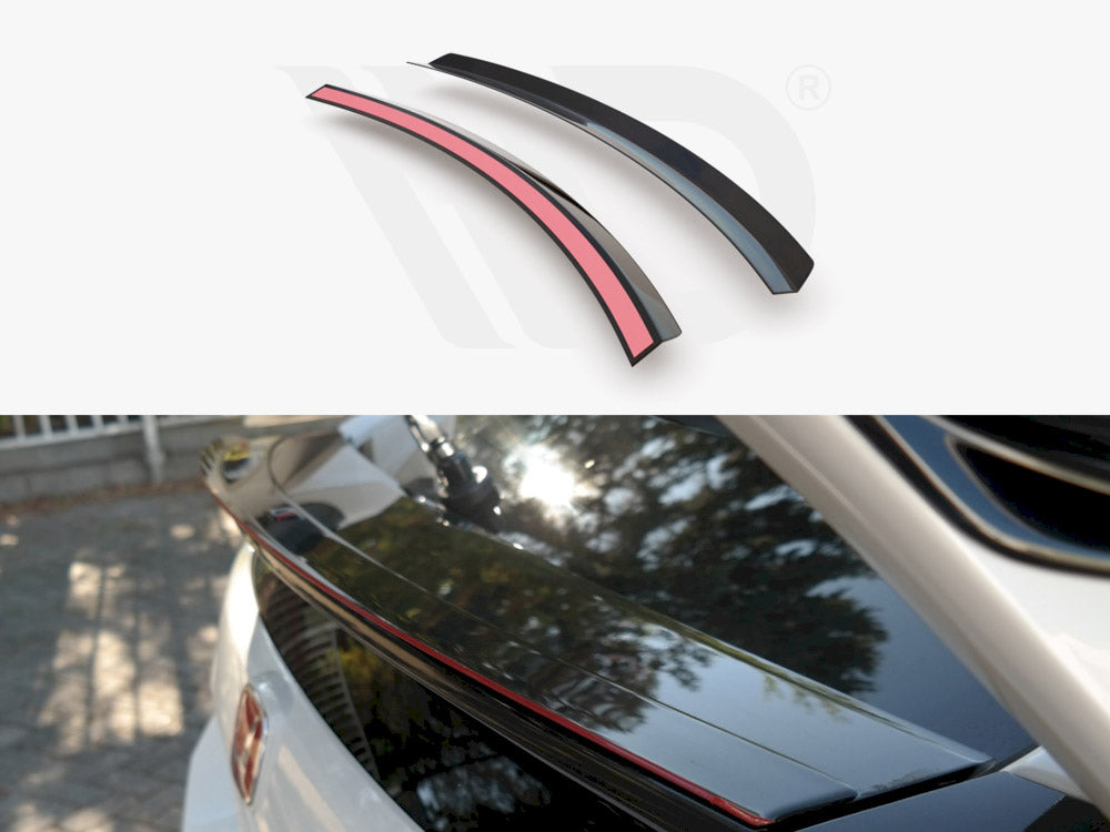 Bottom Spoiler Extension CAP V3 Honda Civic MK10 Type-r 2017-UP Maxton Design