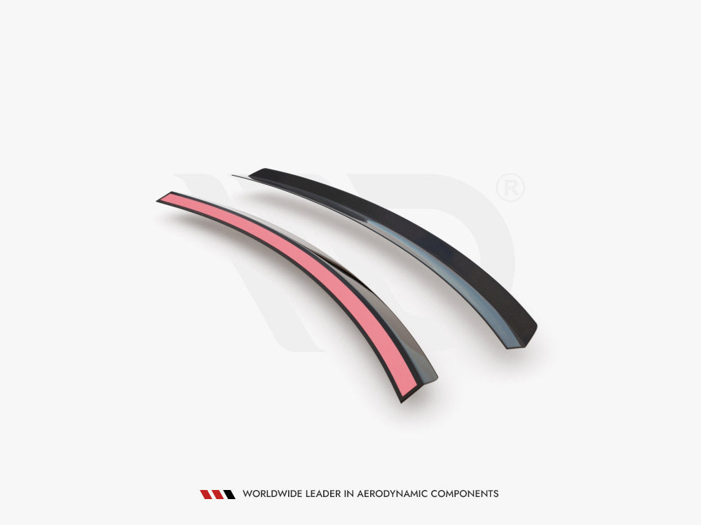 Bottom Spoiler Extension CAP V3 Honda Civic MK10 Type-r 2017-UP Maxton Design