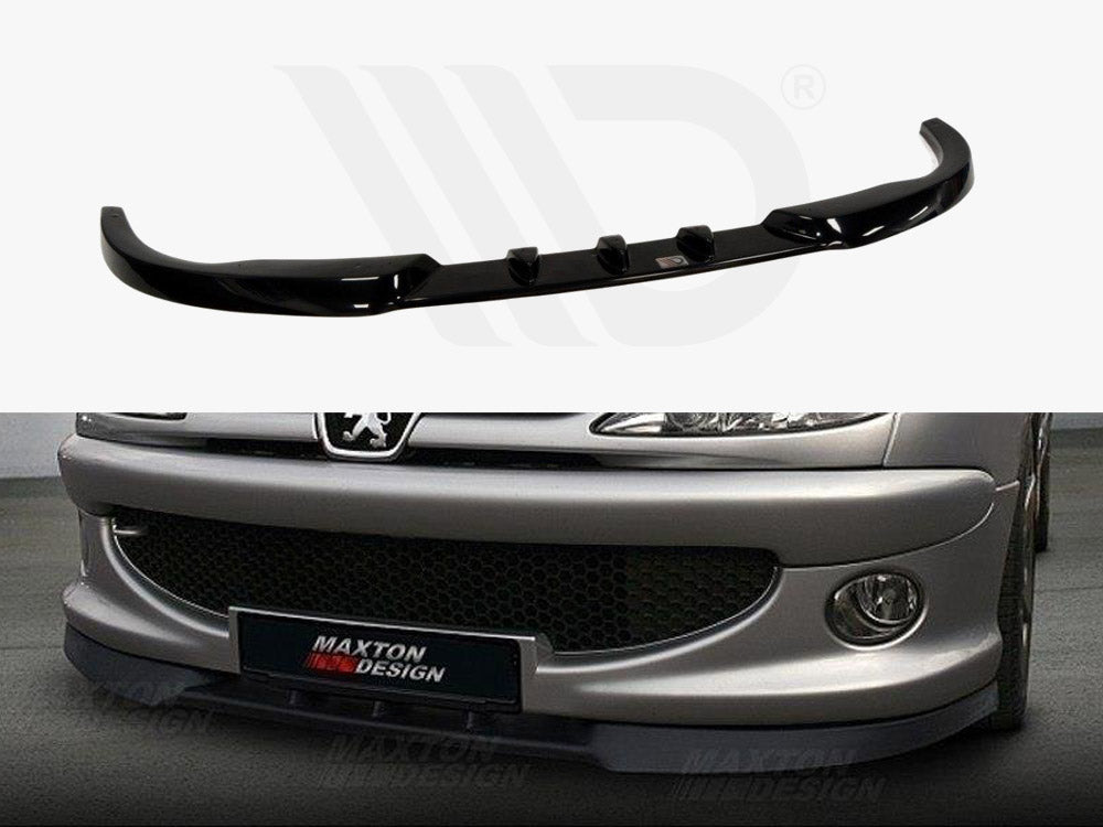 Front Splitter Peugeot 206 1999-08 Maxton Design