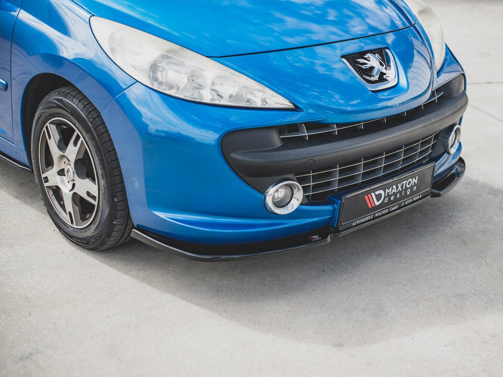 Front Splitter Peugeot 207 Sport 2006 - 2009 Maxton Design