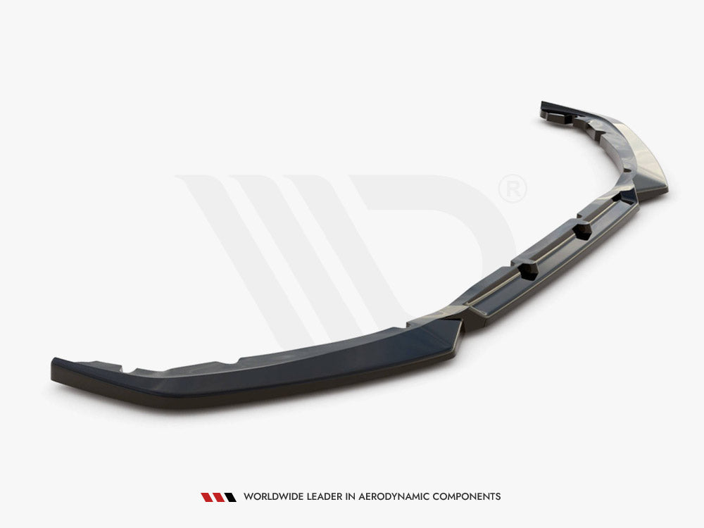 Front Splitter V1 Peugeot 208 MK2 2019- Maxton Design