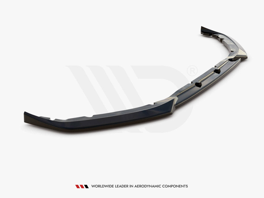 Front Splitter V2 Peugeot 208 MK2 2019- Maxton Design