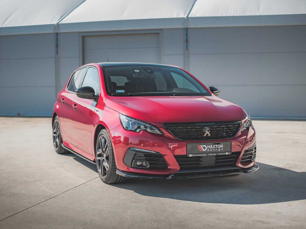 Front Splitter V1 Peugeot 308 GT MK2 Facelift 2017- Maxton Design