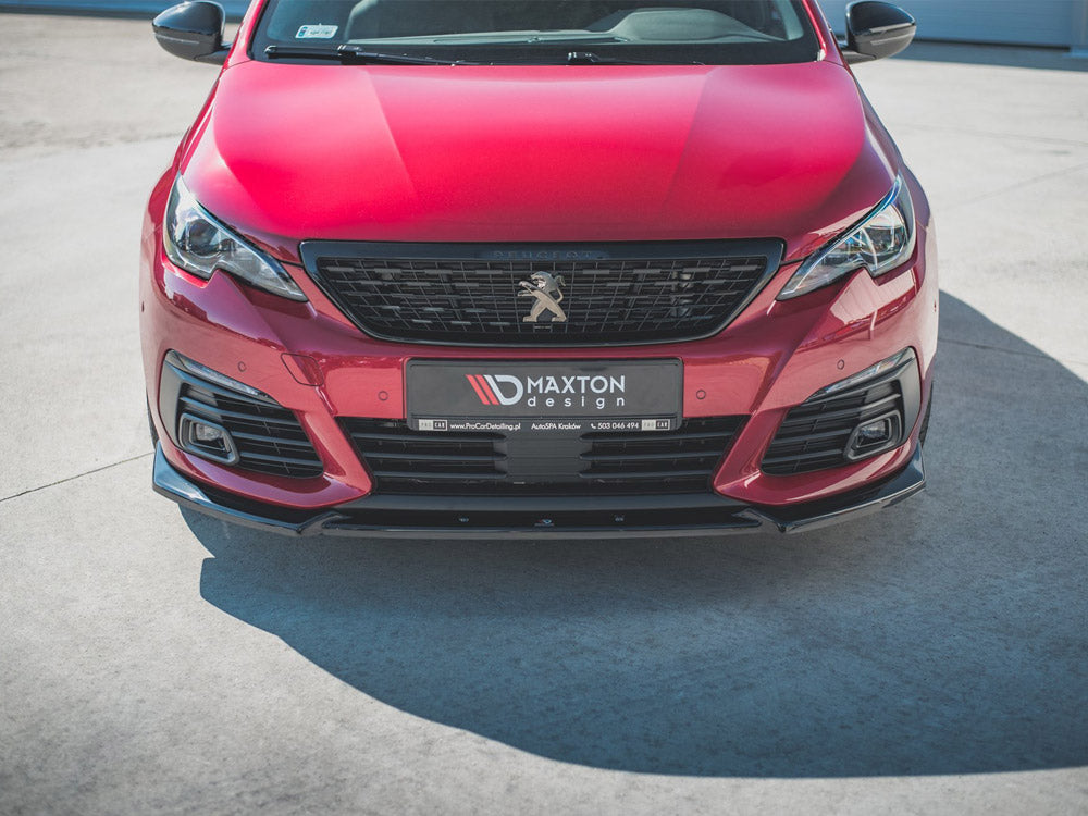 Front Splitter V1 Peugeot 308 GT MK2 Facelift 2017- Maxton Design