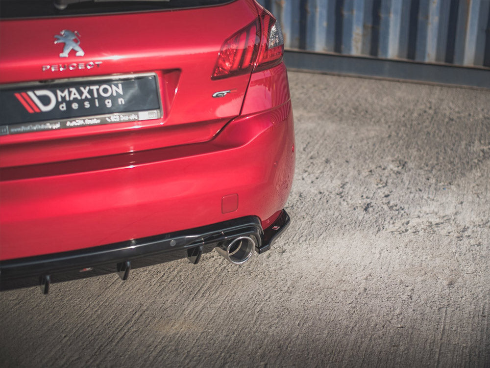 Rear Side Splitters Peugeot 308 GT MK2 Facelift 2017- Maxton Design