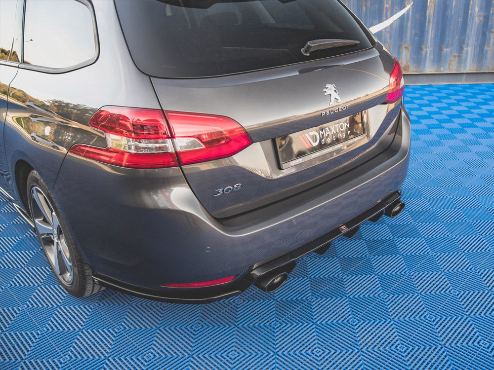 Rear Side Splitters V2 Peugeot 308 SW MK2 Facelift 2017- Maxton Design