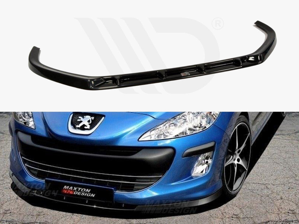 Front Splitter Peugeot 308 Preface Model Maxton Design