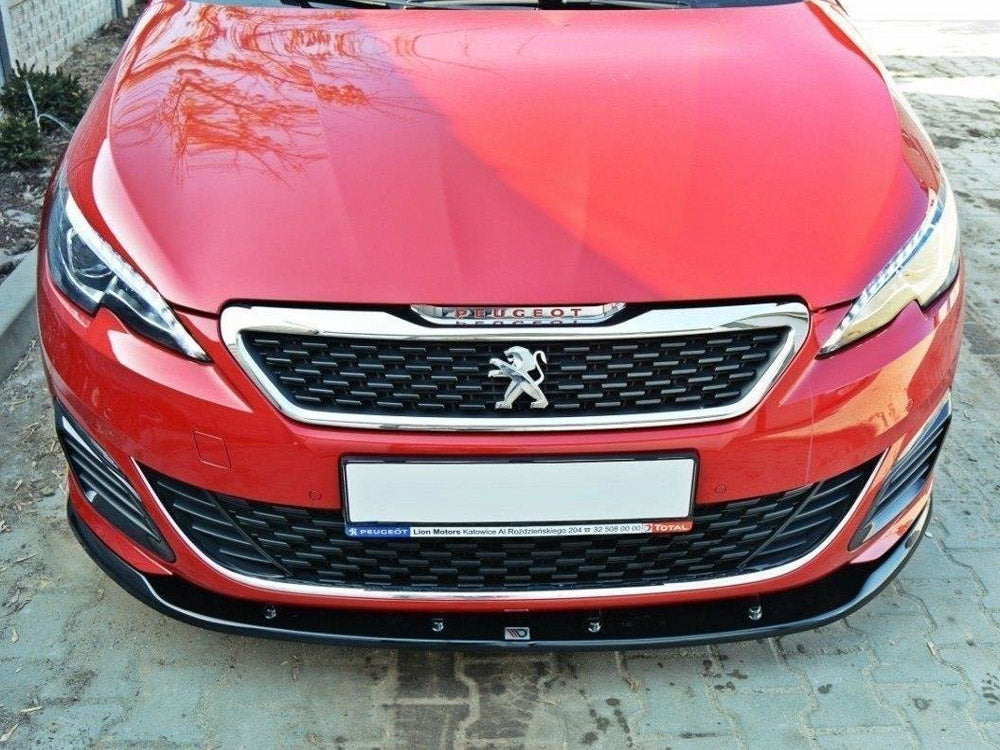 Front Splitter V.2 Peugeot 308 II GTI Maxton Design