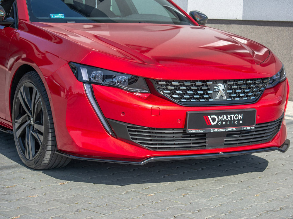 Front Splitter V.1 Peugeot 508 SW MK2 Maxton Design