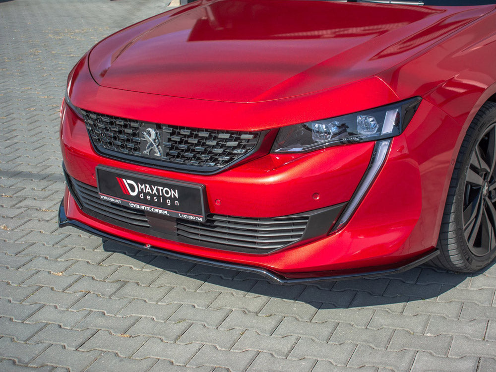 Front Splitter V.1 Peugeot 508 SW MK2 Maxton Design