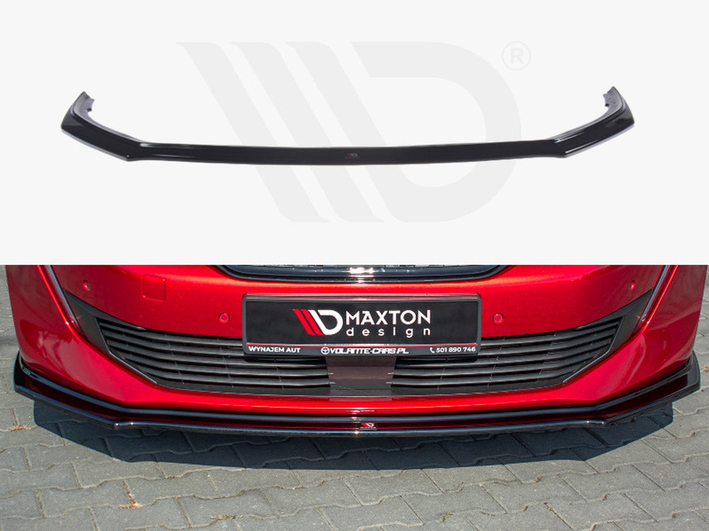 Front Splitter V.2 Peugeot 508 SW MK2 Maxton Design