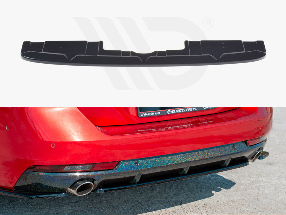 Central Rear Splitter (without Vertical Bars) Peugeot 508 SW MK2 Maxton Design