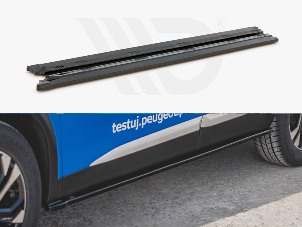 Side Skirts Diffusers Peugeot 2008 MK2 2019- Maxton Design