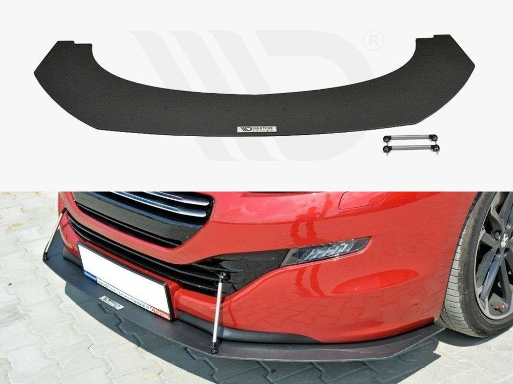 Front Racing Splitter Peugeot RCZ Facelift 2012-15 Maxton Design