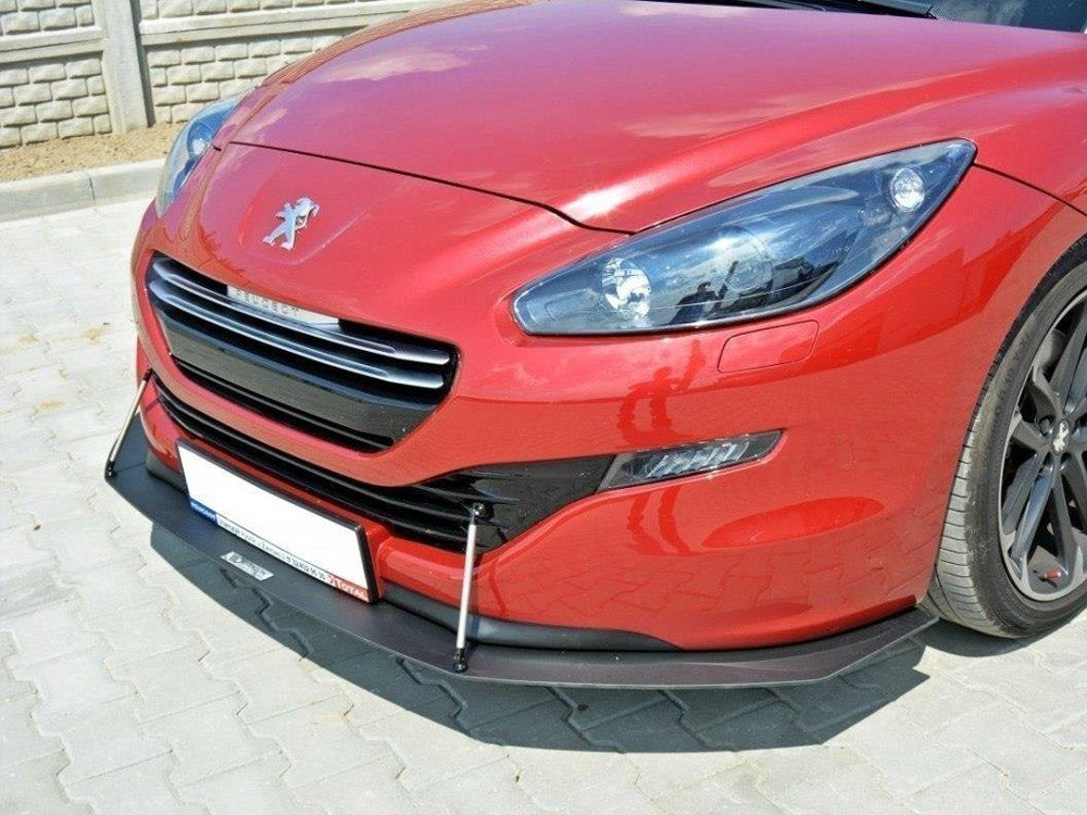 Front Racing Splitter Peugeot RCZ Facelift 2012-15 Maxton Design