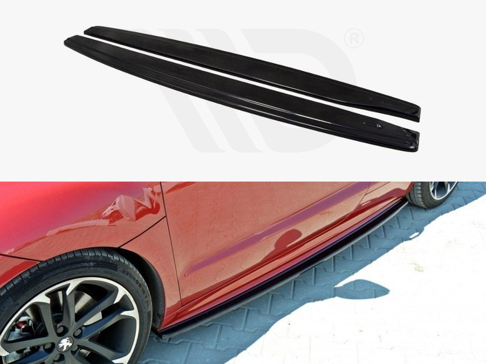 Side Skirts Diffusers Peugeot RCZ 2010-15 Maxton Design