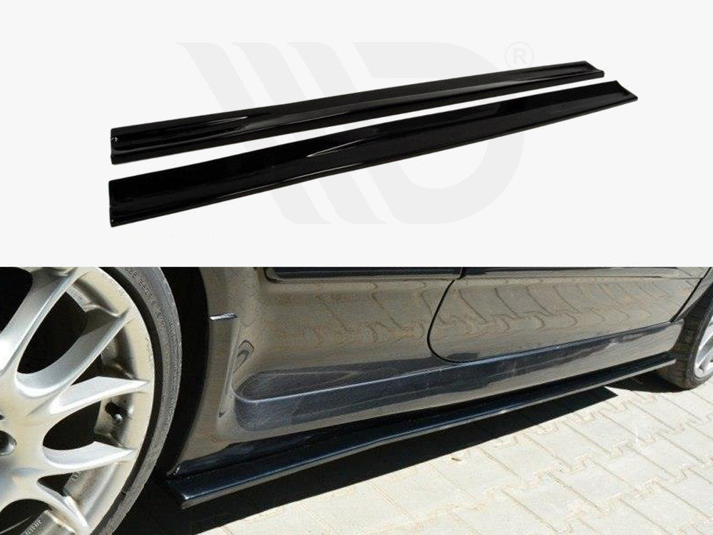 Side Skirts Diffusers Opel Astra H (For OPC / VXR) Maxton Design