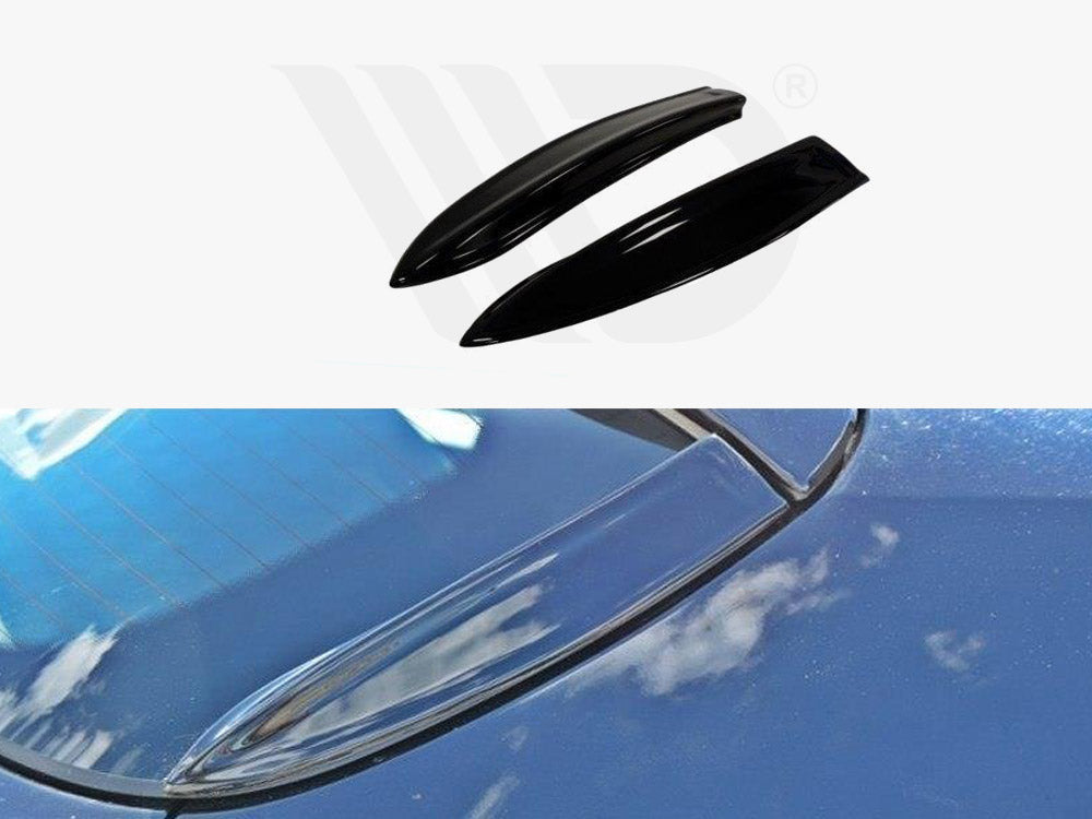 Rear Side Spoiler Extension Opel Astra H (For OPC / VXR) Maxton Design