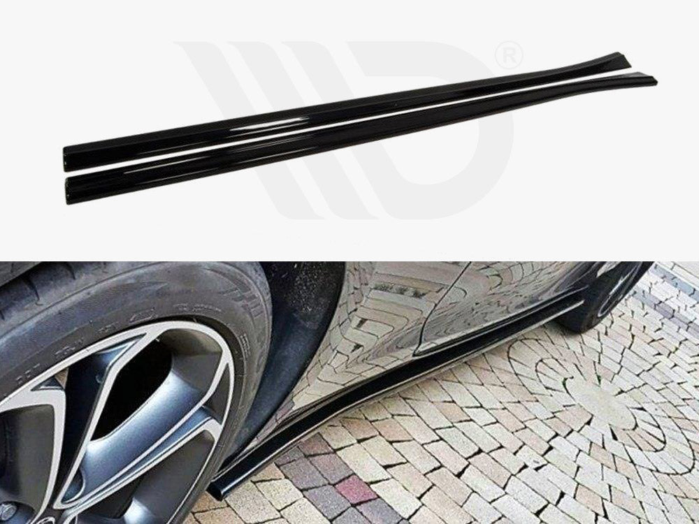 Side Skirts Diffusers Opel Astra J GTC 2009-15 Maxton Design