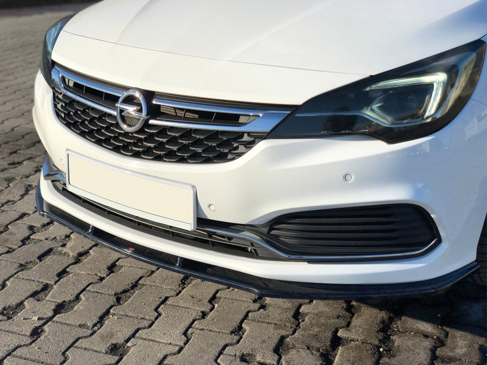 Front Splitter V.1 Opel/vauxhall Astra K Opc-line/vx-line 2015-2019 Maxton Design