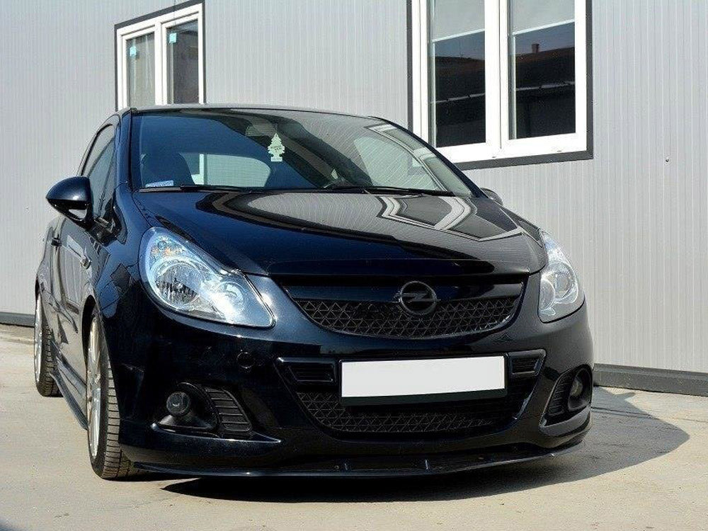 Front Splitter Opel Corsa D (For OPC / VXR) Maxton Design