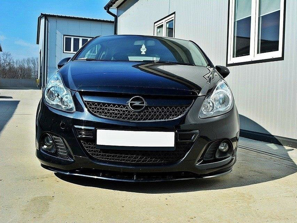 Front Splitter Opel Corsa D (For OPC / VXR) Maxton Design