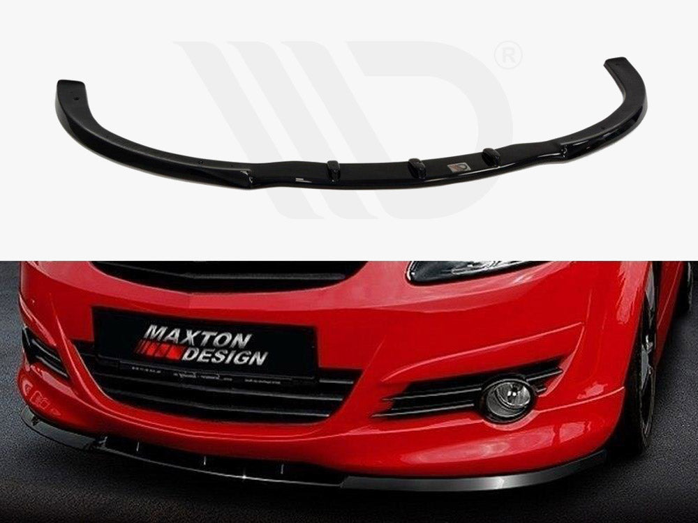 Front Splitter Opel Corsa D Opc-line (Preface) Maxton Design