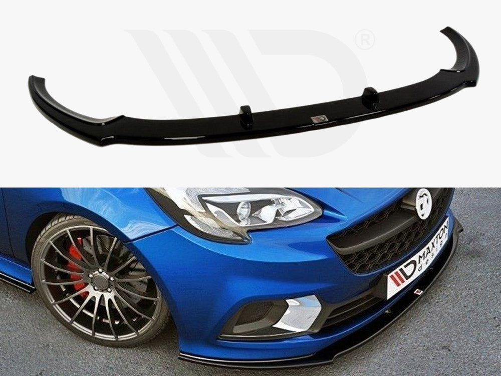 Front Splitter Opel Corsa E OPC / VXR 2015-2019 Maxton Design