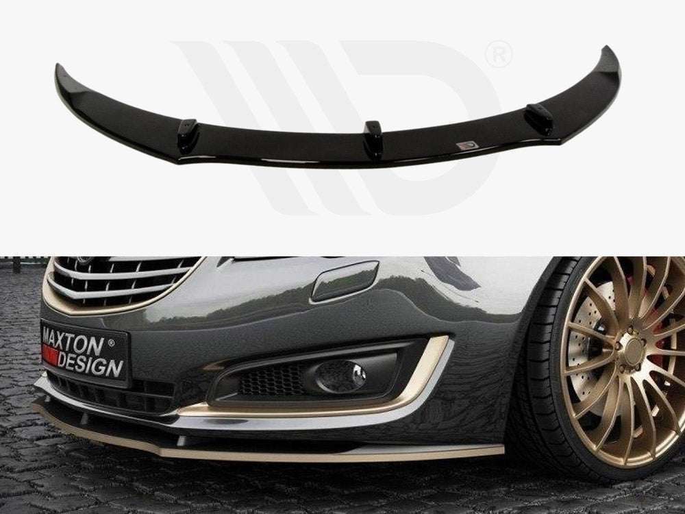 Front Splitter Opel Insignia MK1 Facelift Model 2014-2017 Maxton Design