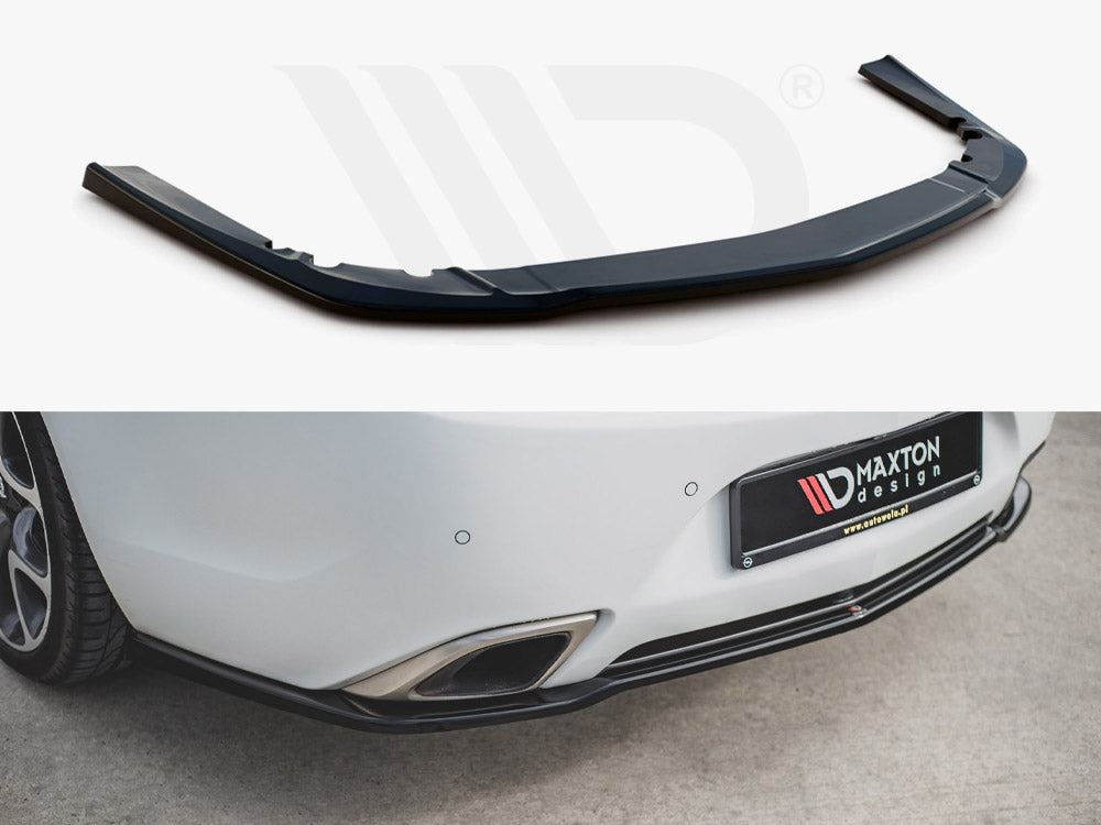 Central Rear Splitter Opel/vauxhall Insignia MK1 Vxr/opc Facelift 2013-2017 Maxton Design