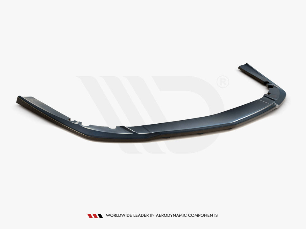 Central Rear Splitter (W/ Vertical Bars) Opel/vauxhall Insignia MK1 Vxr/opc Facelift 2013-2017 Maxton Design