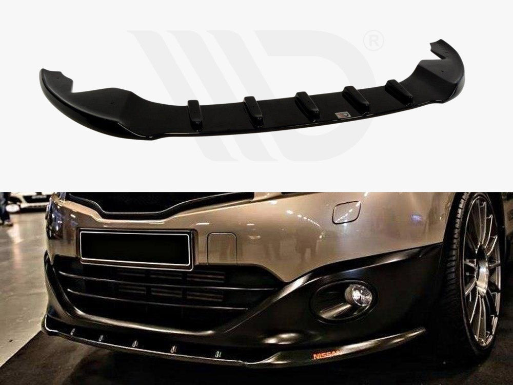 Front Splitter Nissan Qashqai (Facelift) 2009-2013 Maxton Design