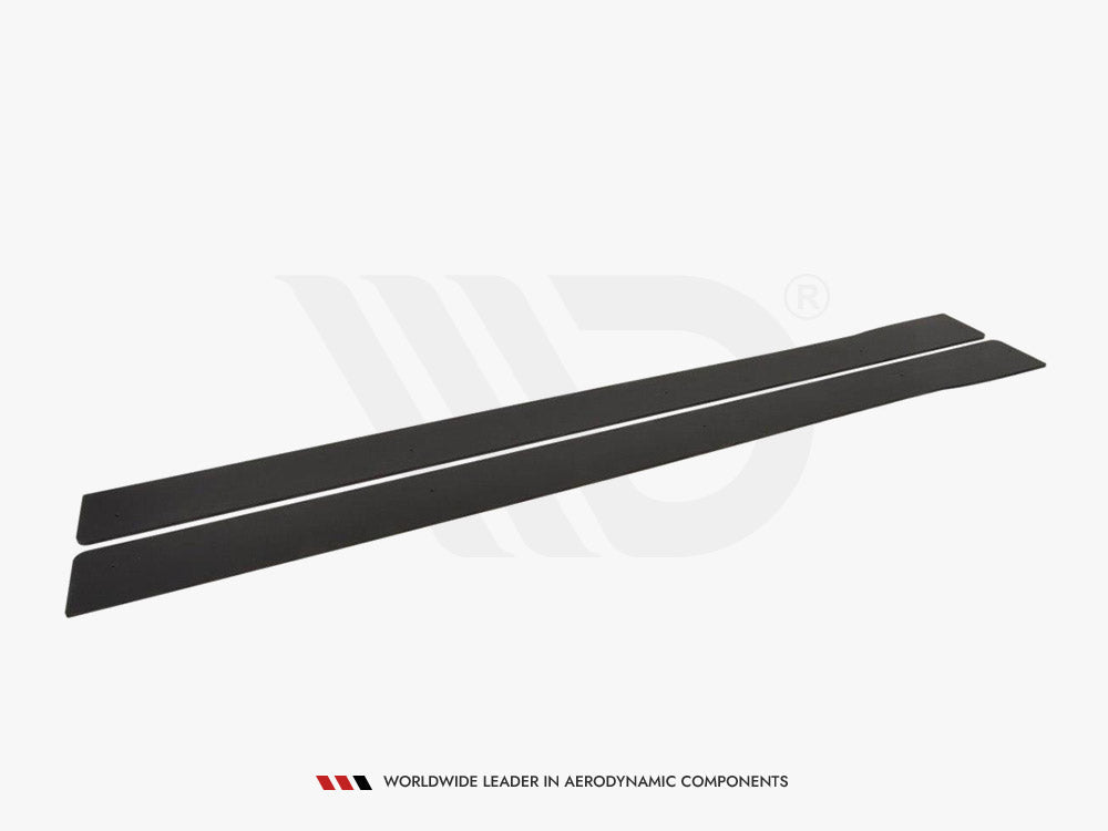 Racing Side Skirts Diffusers Mitsubishi Lancer EVO X 2007-2015 Maxton Design