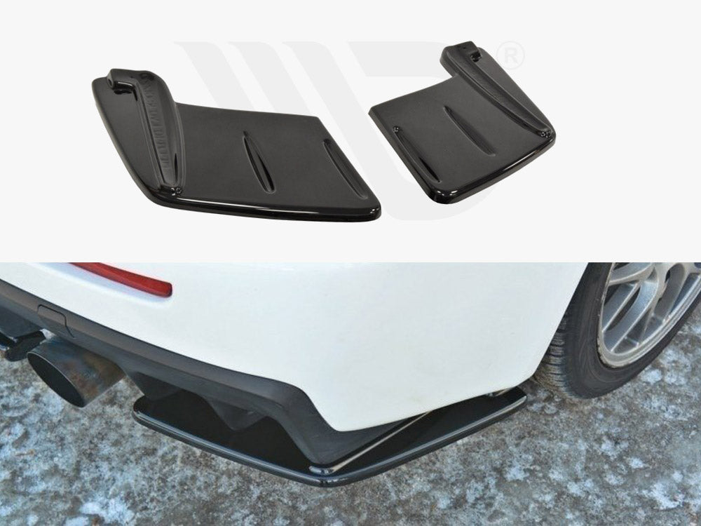 Rear Side Splitters Mitsubishi Lancer EVO X 2007-2015 Maxton Design