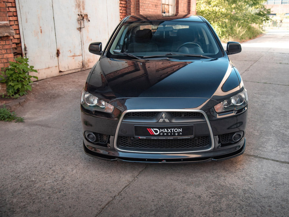 Front Splitter Mitsubishi Lancer Sportback MK8 2007-2016 Maxton Design