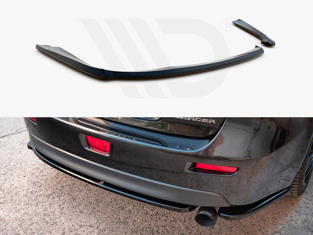 Rear Side Splitters Mitsubishi Lancer Sportback Mk8 2007-2016 Maxton Design