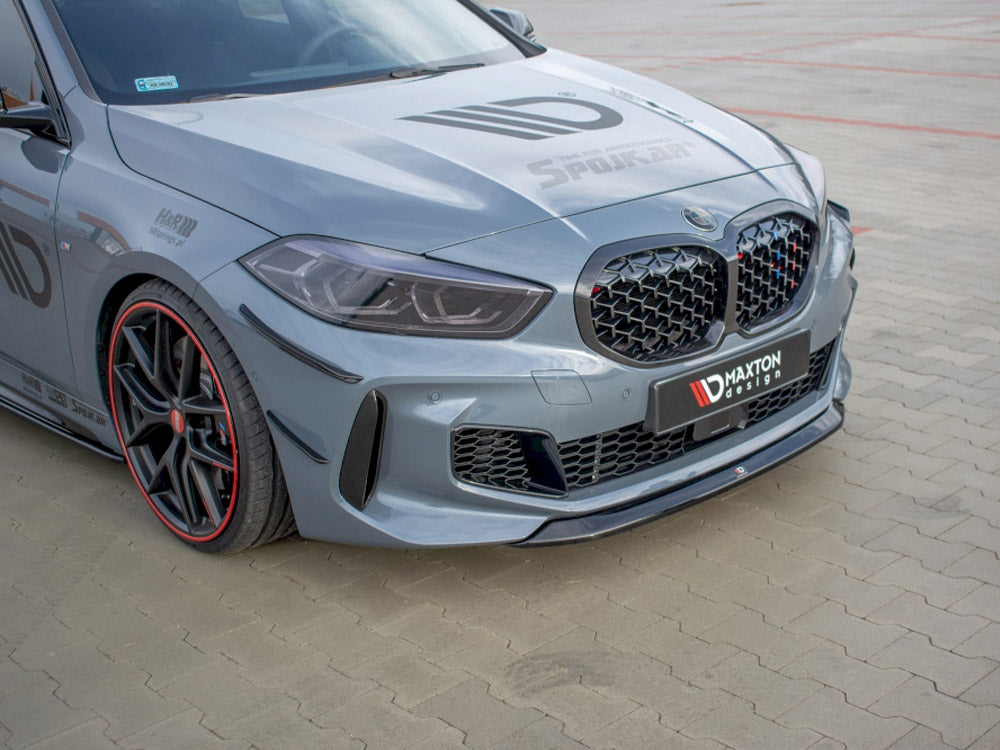 Front Splitter V.2 BMW 1 Series F40 M135I / M-Sport 2019- Maxton Design